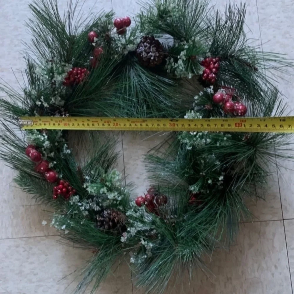 Artificial Christmas wreath